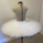 Thumbnail: Custom order/size: Professional Practice/Rehearsal tutu - white 