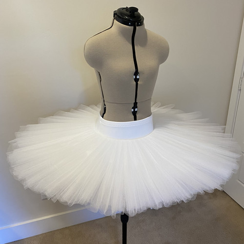 white tutu dress for adults Bridal Skirt Women | US6/US-Small | 3 Lengths Size 6- Below The Knee it offers a dreamy Custom order/size: Professional Practice/Rehearsal tutu