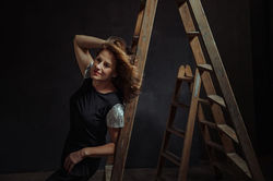 Book fotografía retrato artístico mujer en Madrid