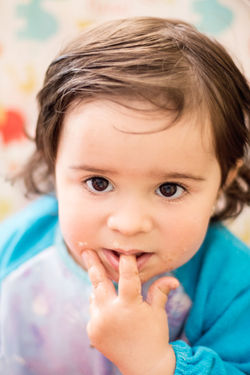 Fotografía infantil comida - Madrid