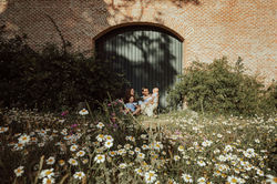 Sesión de fotos fotografía de famlia, niños, bebé en exterior Madrid