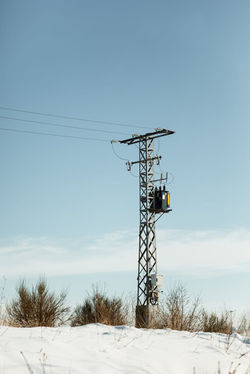 Fotografía paisaje nevado en Madrid