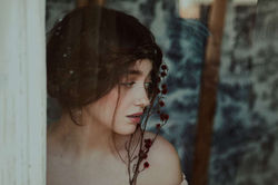 Sesión de fotos retrato artístico mujer Madrid