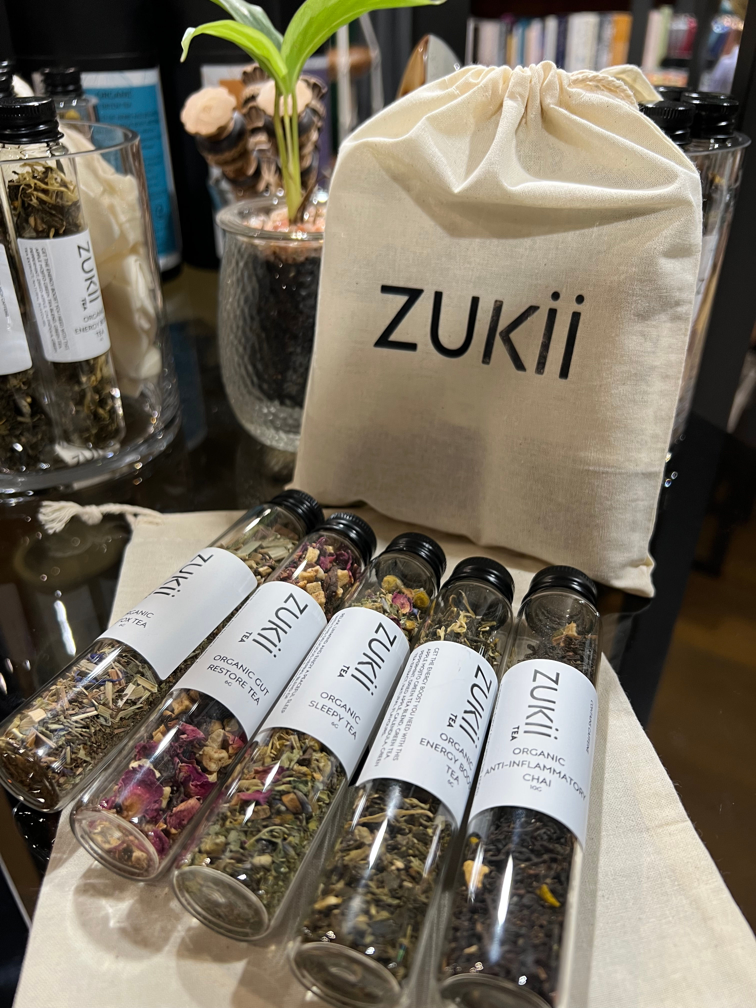 Zukii Organic Tea Samplers