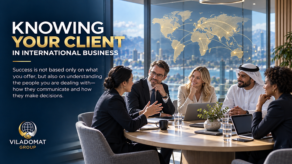 KNOWING YOUR CLIENT