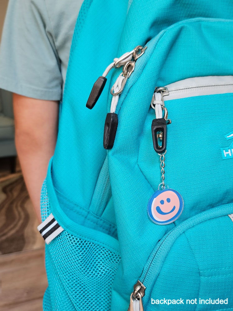 Thumbnail: Plan Happy Smiley Keychain