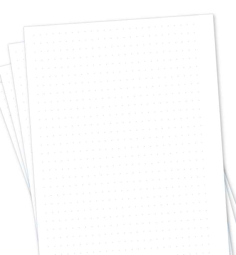 Thumbnail: Dotted Pages - 8.5"x11" Planner Add-on