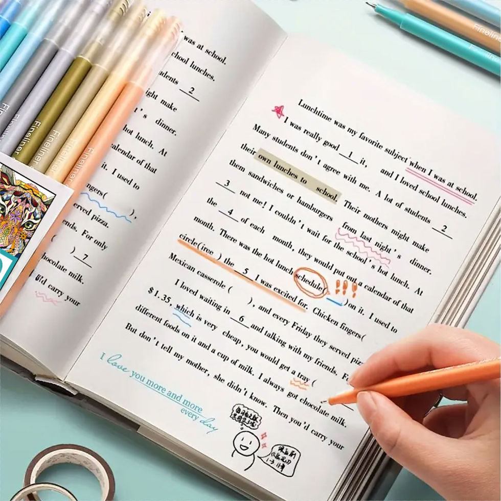 Thumbnail: Fineliner Color Pens - 10 pk