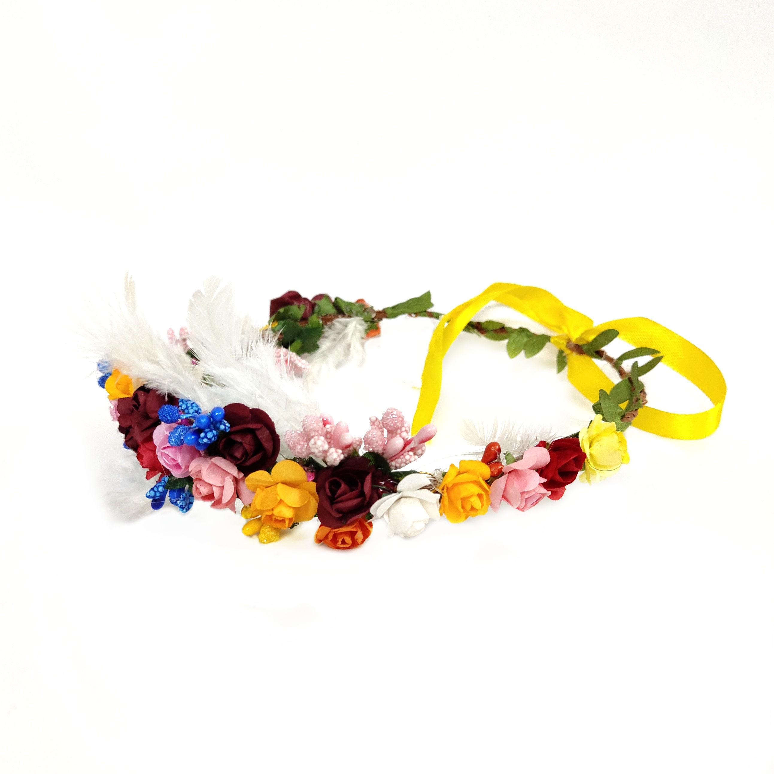 Crown Floral Tiara For women in wedding ceremony