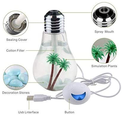 Thumbnail: Lamansh Air Spray Humidifier ( Bulb Shaped, Electric)