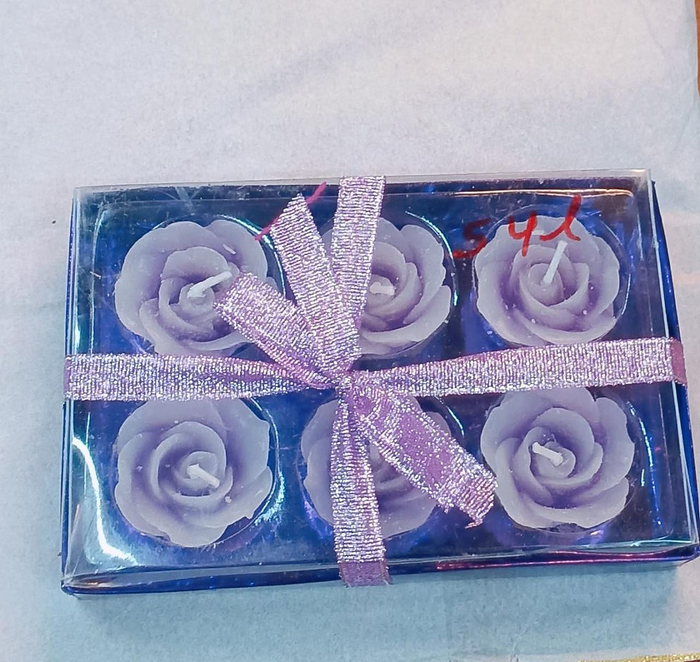 Thumbnail: Designer wax tea light candle pack of 6 (54+)