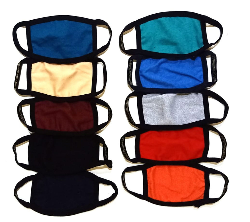 Plain Cotton Face Masks 😷