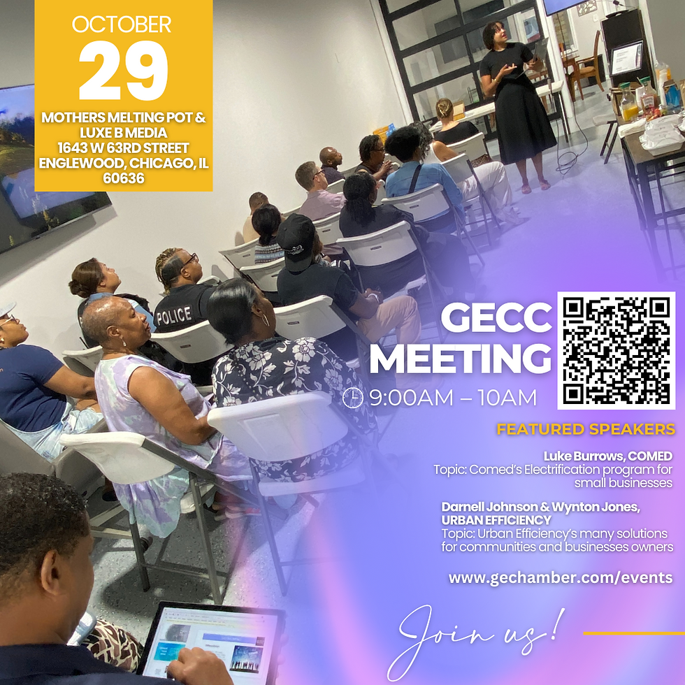 October 2024 GECC Chamber Member Meeting 