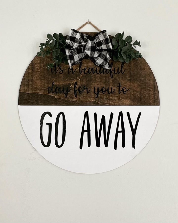 Thumbnail: Custom Outdoor Round Sign