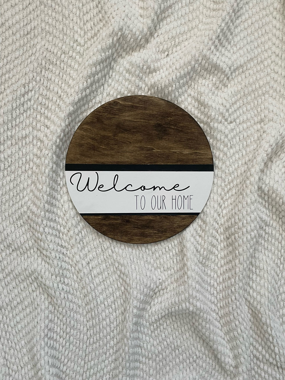 Welcome Sign