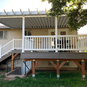 Deck over Basement Entryway