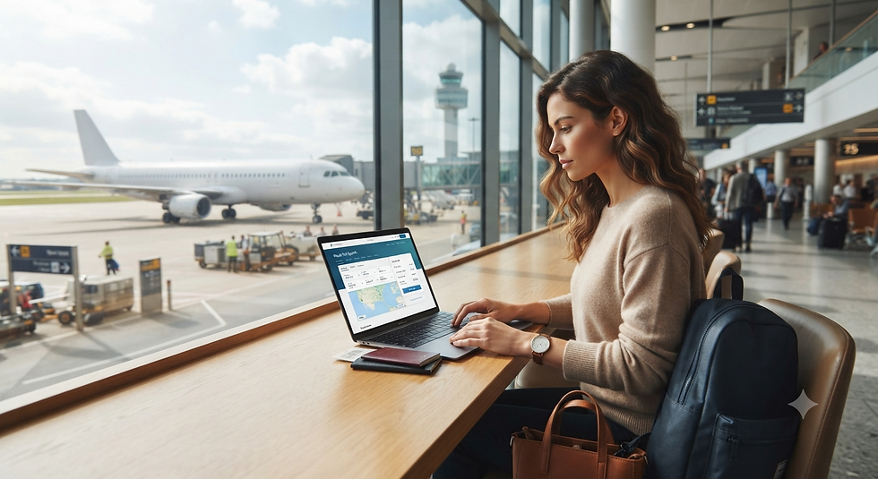Compare and book round trip flights online for your next journey.