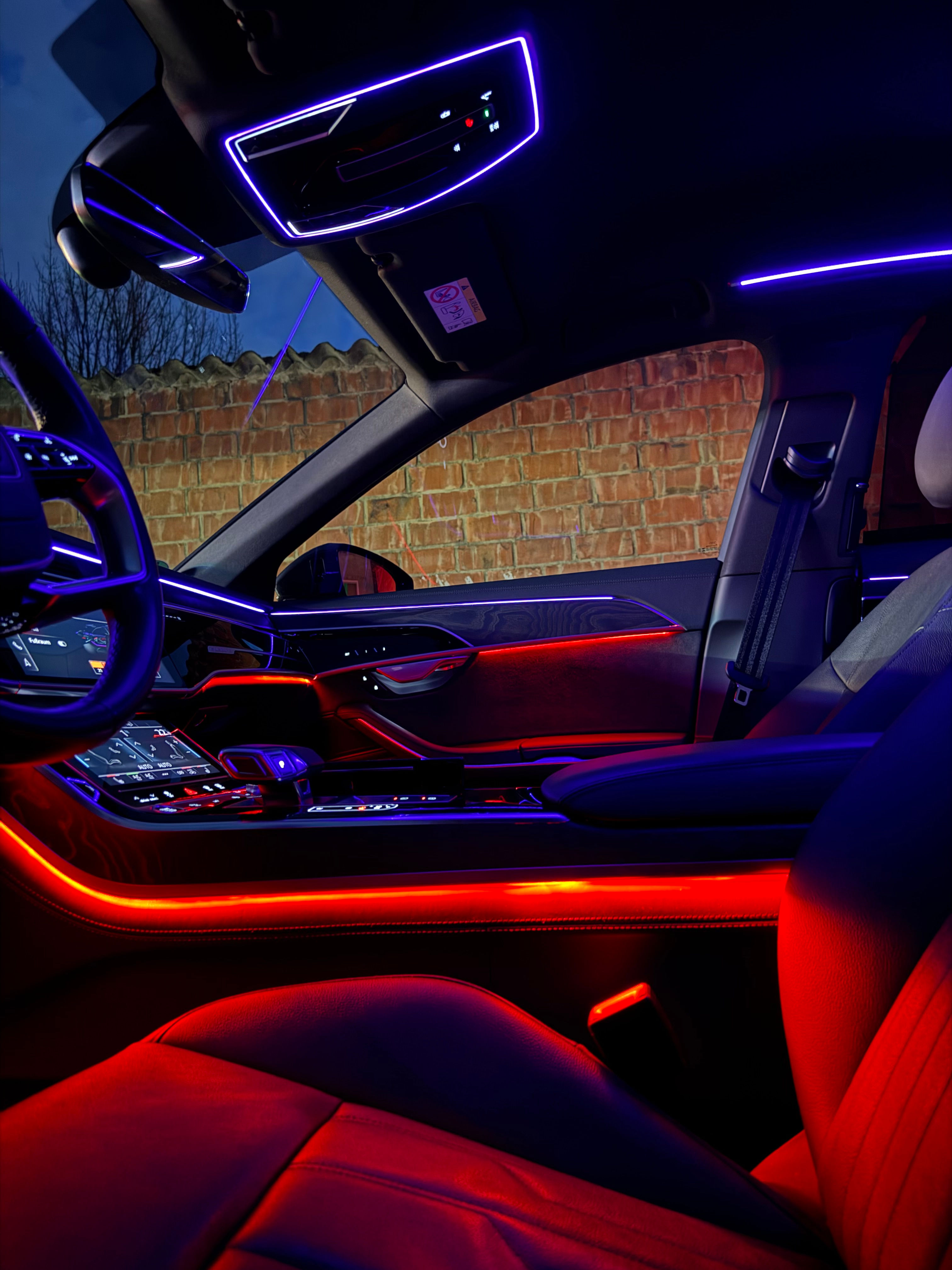 Ambientebeleuchtung für Audi A8/ S8 D5 ab 2017 inkl. Einbau