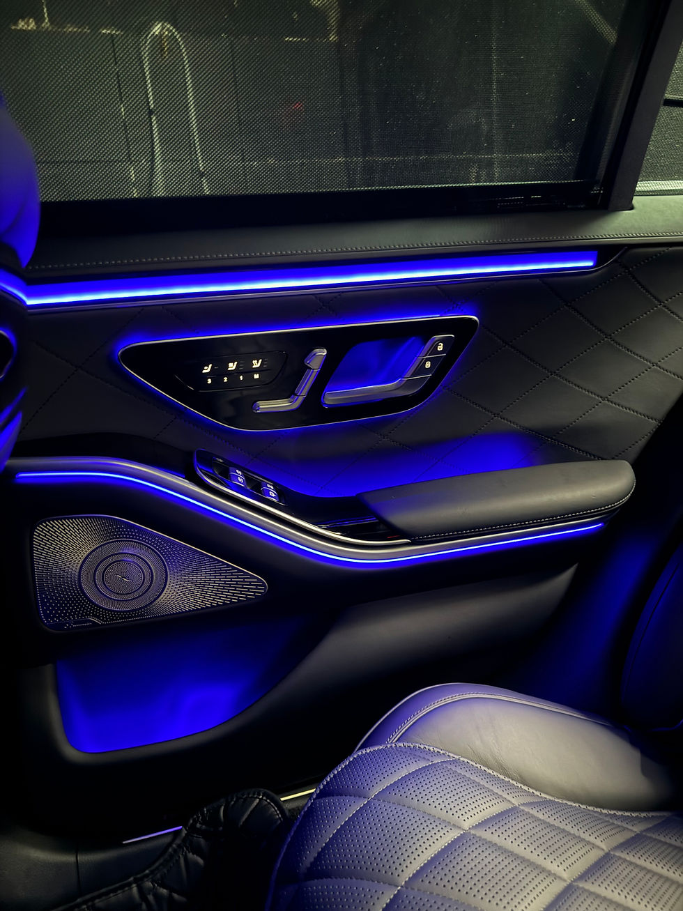 Thumbnail: Mercedes S-Klasse W223 Ambientebeleuchtung Erweiterung inkl. Einbau