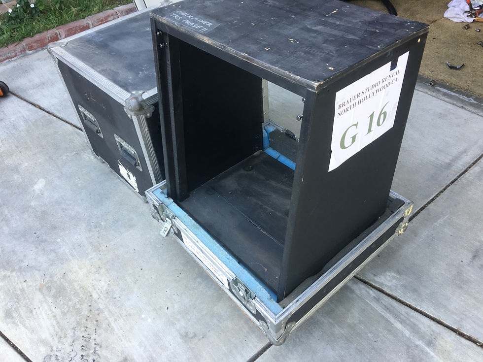 Thumbnail: (1) Amp Rack	Foam-lined Case in Case, 8 space rack					100.