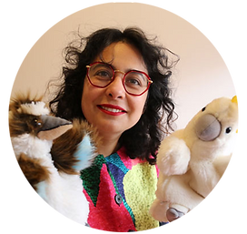 Golnaz Behgoo profile photo with toys