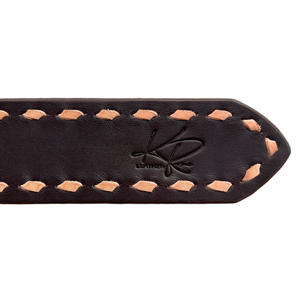 Thumbnail: Custom Made Buckstitch Belts
