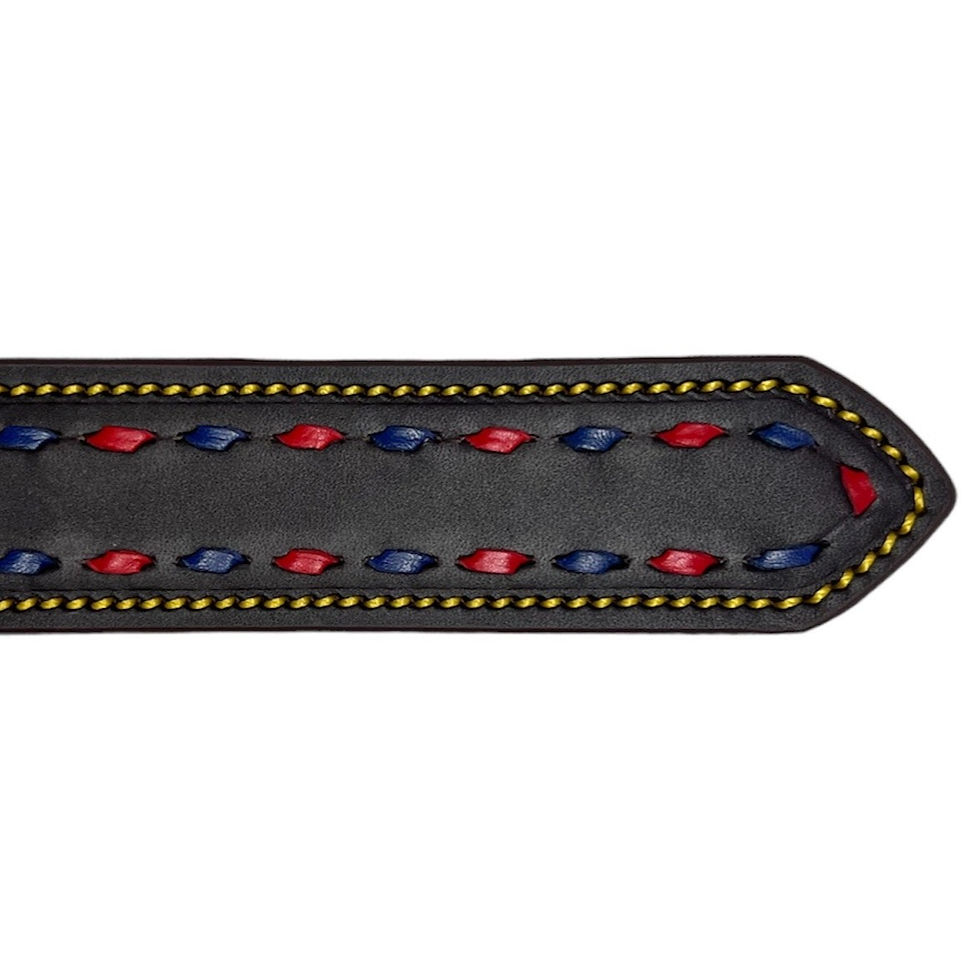 Thumbnail: Two Tone State Coloured Buckstitch Belts