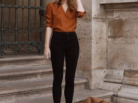 Tawny Outfit for Workwear 👚