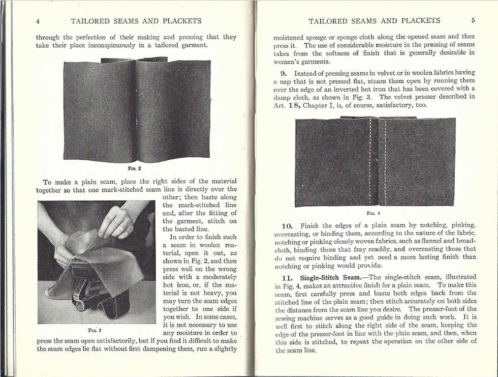 Thumbnail: Woman's Institute of Domestic Arts & Sciences - Principles of Tailoring