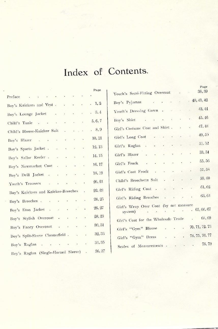 Thumbnail: Cutting Juvenile Garments 