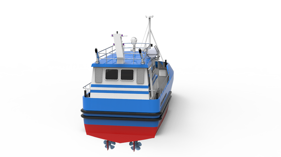 Miniatura: Barco de pesca de 14 m