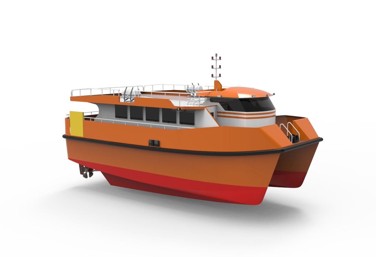 Ferry en catamarán de 16 m