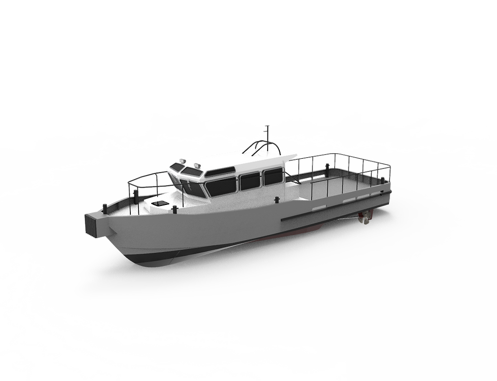 13m Crew Supply Boat Design