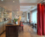 l'entrée du restaurant