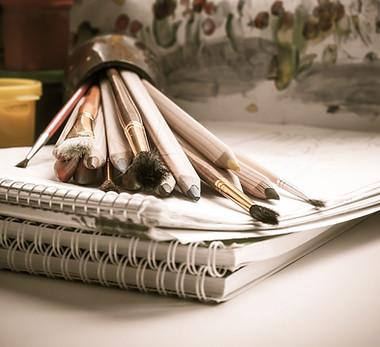 Art Supplies Close-Up