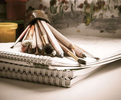 Art Supplies Close-Up
