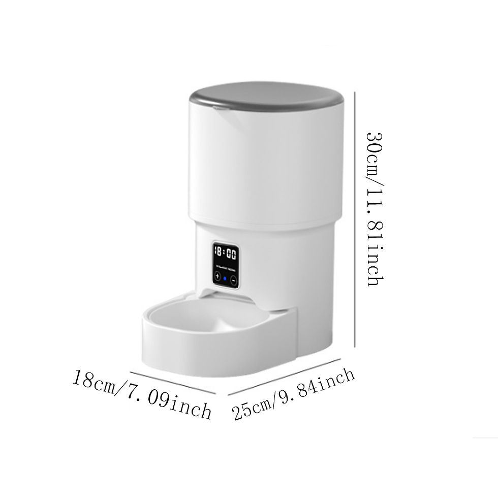 Thumbnail: 4L WIFI Button Automatic Cat Feeder Intelligent Cat and Dog Pet Feeder Smart Pet