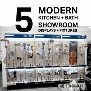 5 Modern Kitchen and Bath Showroom Displays