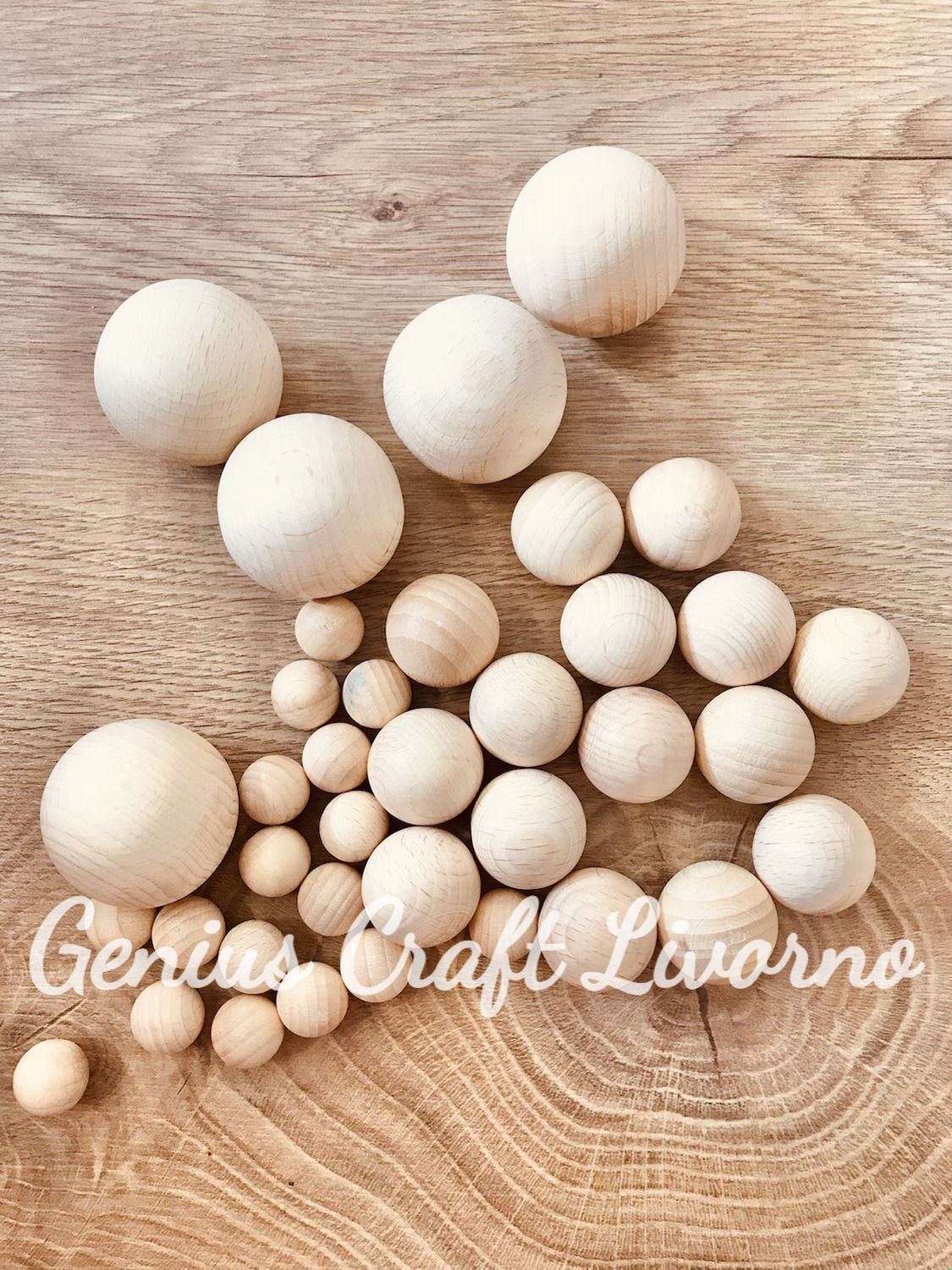 SFERE LEGNO GREZZO SCEGLI LA MISURA