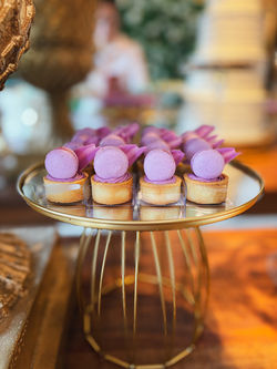 Mini tart. Blueberry