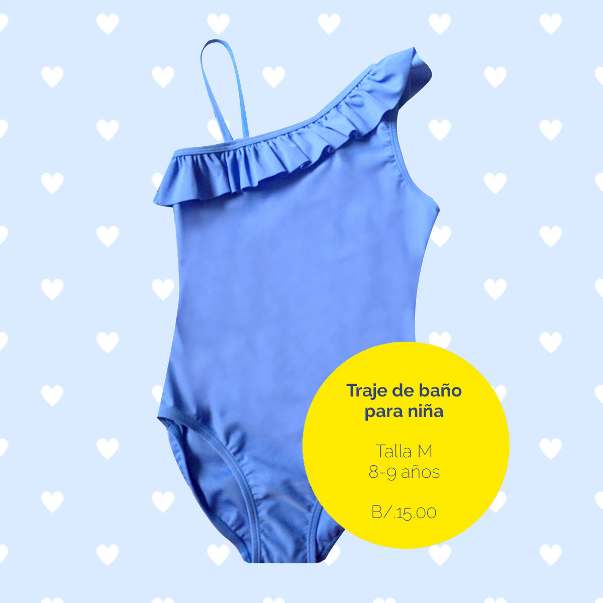 Traje de baño Celeste