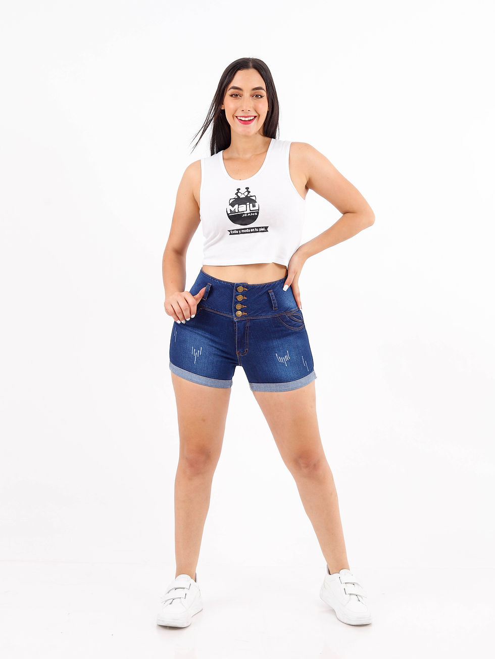 Miniatura: Short de Mujer tela Strech