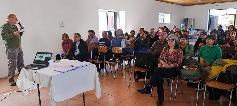 Encuentro zonal en la zona Cordillera se realizó en Chillepín