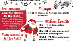 Marché de Noël et Vente de sapin au profit de l'école Pasteur