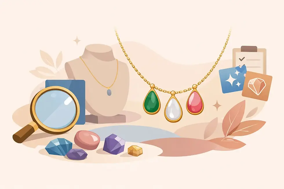 How to Choose a Gold Filled Gemstone Necklace