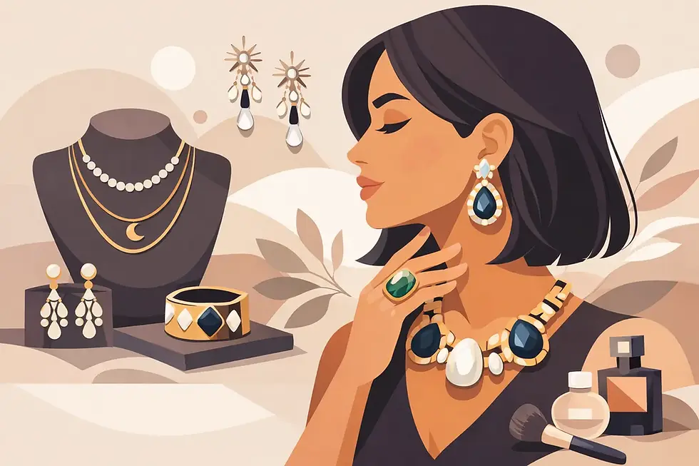 How to Style Statement Jewelry Well