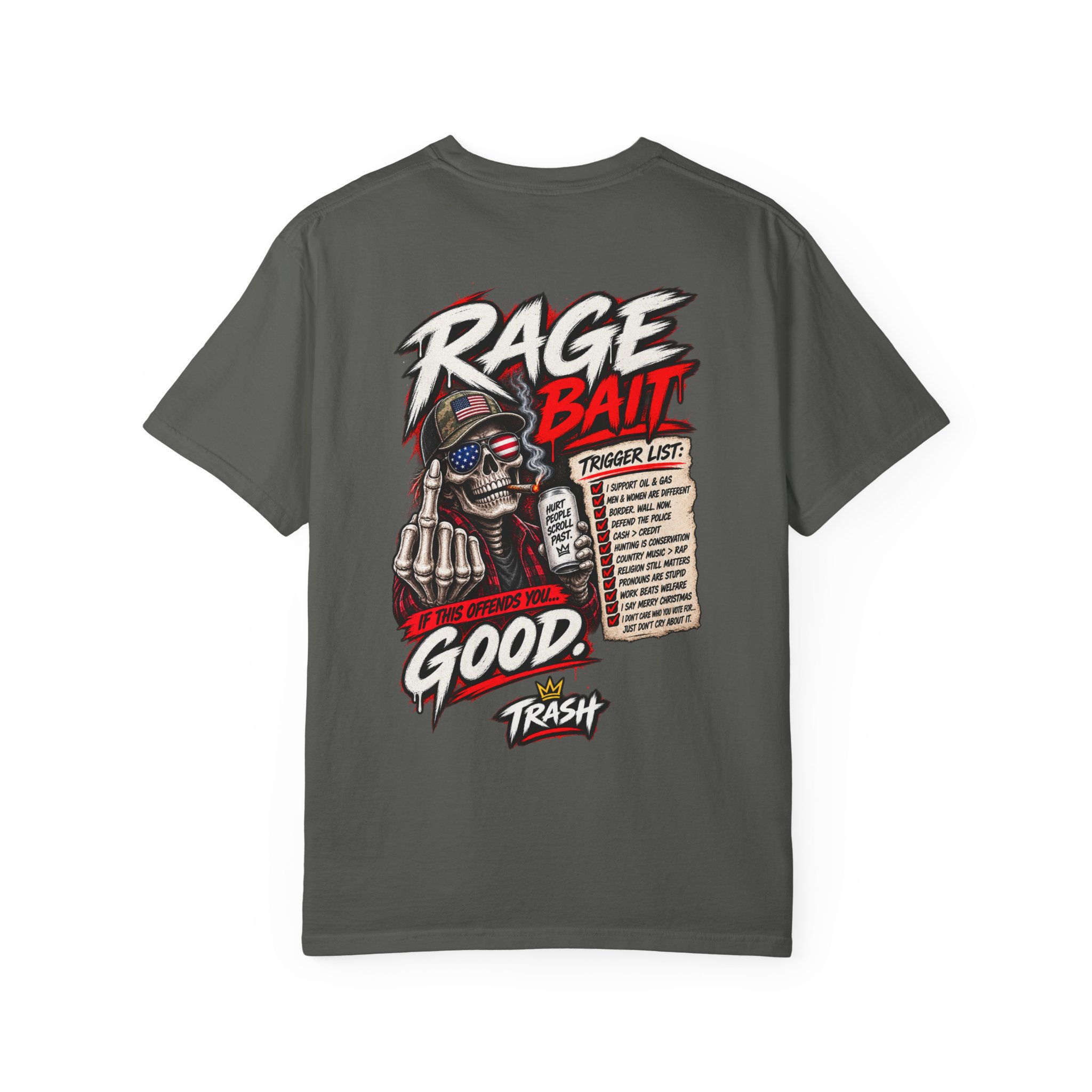 Rage Bait T-Shirt – Funny Offensive Humor Graphic Tee