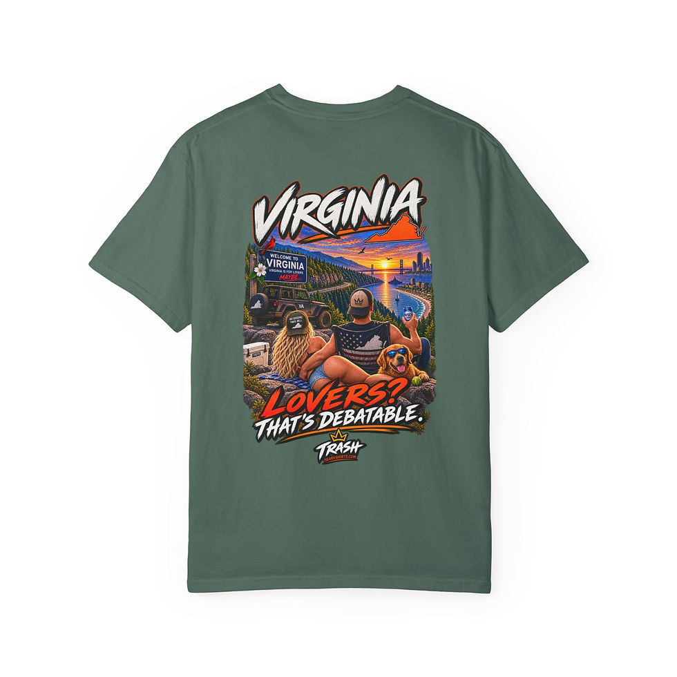 Thumbnail: Virginia Lovers? That’s Debatable – Funny Virginia T-Shirt