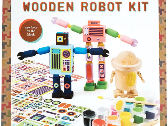 Kid Made Modern Wooden Robot Kit