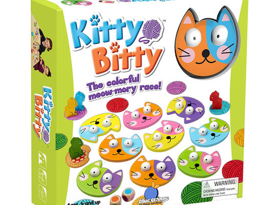 Blue Orange Kitty Bitty Game